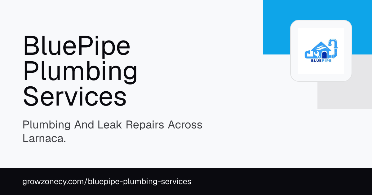 BluePipe Plumbing Services site preview